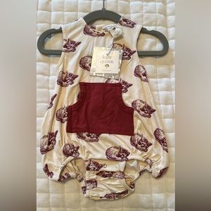 Kate Quinn Fox Bubble Romper (3-6m)